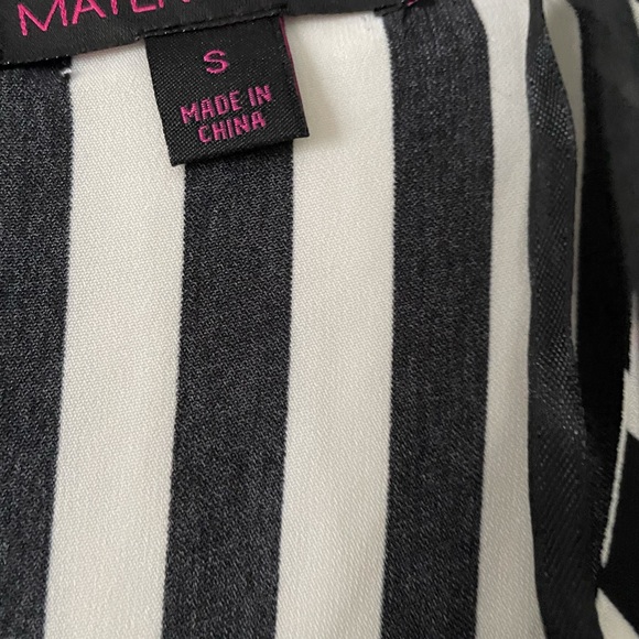 Black and white Striped jumpsuit - Picture 9 of 10